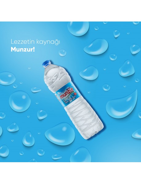 Munzur Su 1.5 LT x 6 Adet - Munzur'dan Gelen %100 Doğal Kaynak Suyu