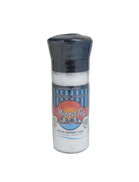Munzur Tuz Seramik Öğütücülü Doğal Kaynak Tuzu 110 gr
